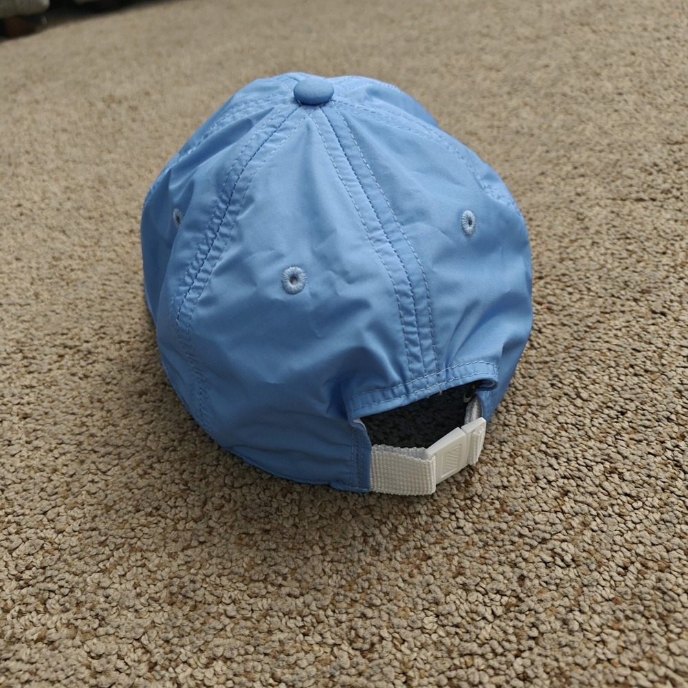 Rag & Bone NY Women's Blue Nylon Baseball Cap Adjustable Athleisure Hat - Picture 4 of 7
